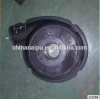 China manufacture Rubber mining front cover plate liner and liner and impeller for slurry pump